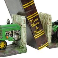 Huramarketing Kitap Stoper Traktör Yeşil Dekoratif Hediyelik