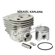 Husqvarna 55 46 mm Testere Nikasil Silindir Piston Seti