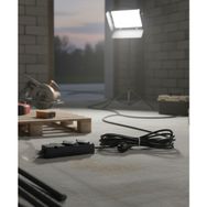 HV408 – 3’lü Kauçuk Grup Priz (20 Metre / 3×2,5mm²) - Siyah