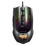 HXSJ J500 Siyah USB Kablolu Gaming Mouse