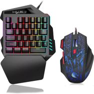 HXSJ P6 A867 Rgb Mouse ve V100 Oyuncu Klavyesi