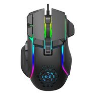 HXSJ S700 Siyah 12800 Dpı 10 Düğmeli USB Kablolu Programlanabilir Gaming Mouse