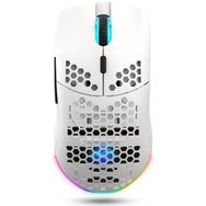 HXSJ T66 Kablosuz 3 Modlu Mouse - 650 Mah Batarya -12000 Fps - 20G - Rgb Aydınlatma - Beyaz