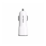 HY-X40 3.4A Hızlı Şarj 2 USB Beyaz Araç Şarj Cihazı