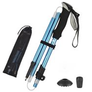 Hymark Trekking Hafif Katlanabilir 105-125Cm Dağcı Doğa Kamp Yürüyüş Tırmanma Batonu