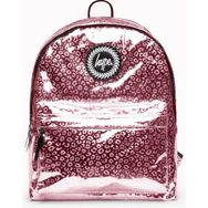 Hype ZVLR-999_1SZ Unisex Pink Holographic Leopard Crest Sırt Çantası