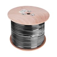 Hytech HY-CAT629 305 m Gri Siyah 0.56 mm 23AWG UTP Cat 6 Dış Ortam Kablosu