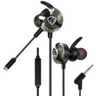 Hytech HY-GK4 Esnek Mikrofonlu Kamuflajlı Kulak İçi Siyah Renk Oyuncu Kulaklığı