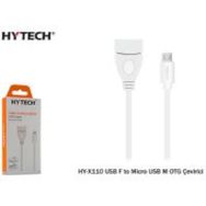Hytech HY-X110 Beyaz USB F to Micro Usb Motg Çevirici