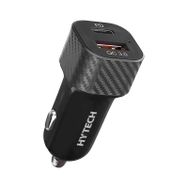 Hytech HY-X49 43W Pd 25W + USB Qc3.0 Siyah Araç Şarj Cihazı