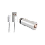 Hytech HY-X62 3.4A Hızlı Şarj Micro 2 USB Kablolu