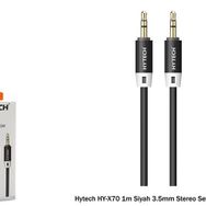 Hytech HY-X70 1m Siyah 3.5mm Stereo Ses Kablosu