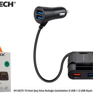 Hytech HY-XQ70 7A Arka Koltuğa Uzatılan Hızlı Şarj