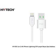 Hytech HYX93 1 mt 2.A Beyaz iPhone Lightning