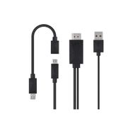 Hytech PM-16387 Samsung S2+S3+S4 Android Telefonlar Uyumlu Hdmi Powermaster Çevirici Kablo
