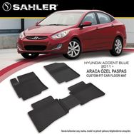 Hyundai Accent Blue 2011 Sonrası 3D Havuzlu Paspas