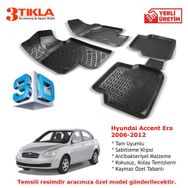 Hyundai Accent Era 2006-2012 Seti 3D Havuzlu Paspas
