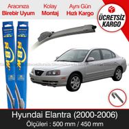 Hyundai Elantra 2000-2006 Muz Silecek Takımı