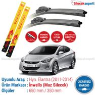 Hyundai Elantra 2011-2014 Muz Silecek Takımı
