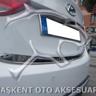 Hyundai Elantra Formlu 2011-2015 Krom Bagaj Alt Çıtası