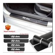 Hyundai Getz 4 Adet Karbon Kapı Eşiği Sticker