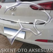Hyundai İ20 Formlu 2014 Üzeri Krom Bagaj Alt Çıtası