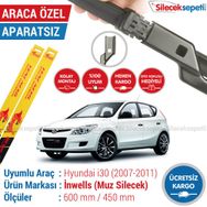 Hyundai İ30 2007-2011 Silecek Takımı