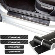 Hyundai İx20 4 Adet Karbon Kapı Eşiği Sticker