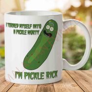 I Am Pickle Pıckle Rıck Baskılı Kupa