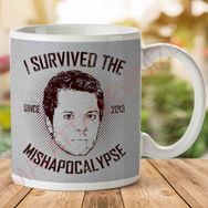 I Survived the Mishapocalypse Supernatural Baskılı Kupa