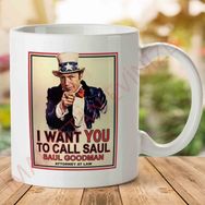 I Want You to Call Saul Better Breaking Bad Baskılı Kupa