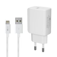 I-Xtech IX-CC012 2.1A Lightning Seyehat Şarj Seti