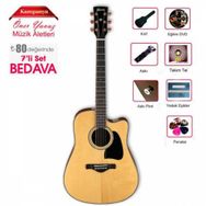 Ibanez AW3000CE-NT Cutaway Elektro Akustik Gitar