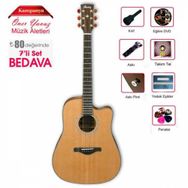 Ibanez AW3050CE-LG Elektro Akustik Gitar CutAWay