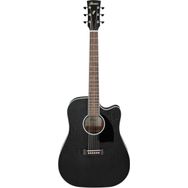 İbanez PF16MWCE WK Weathered Black Elektro Akustik Gitar