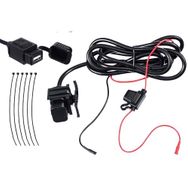 IC 266F-2 Motorsiklet USB Şarj Seti
