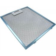 İcanpares Dominox Uyumlu En 25 cm Boy 28,5 cm Arka Tırnak 12,5 cm Aspiratör Davlumbaz Metal Yağ Filtresi