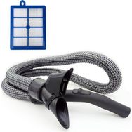 İcanpares Philips Uyumlu FC 9200 9205 9210 9225 Elektrikli Süpürge Çelik Telli Hortum ve Hepa Filtre
