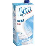 İçim Yarım Yağlı 1 lt Süt