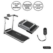 Icotech T12 Katlanabilir 10 KM MP3 Çalarlı Koşu ve Yürüyüş Bandı