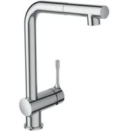 Ideal Standard Tek Fonksiyonlu BC176AA Ceralook Kuğu Spiralli Eviye Bataryası