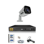 IDS DS-2027HD-SET1-320 1 Kameralı Gece Görüşlü 320 Dış 5 MP Sony Lensli FHD Güvenlik Kamerası Sistemi