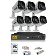 IDS DS-2027HD-SET7-320 7 Kameralı 5 MP Sony Lensli Full HD Gece Görüşlü 320 Dış Güvenlik Kamerası Sistemi
