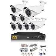 IDS DS-2073HD-SET8-NOHDD 8 Kameralı 5 MP Sony Lensli 1080p Full HD Hard Disksiz Güvenlik Kamerası Sistemi