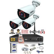 IDS VGI463 5MP Kameralı Sony Lensli 1080P Full HD Cepten İzle Güvenlik Kamerası Sistemi