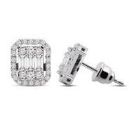 İf Pırlanta 0.56 ct Pırlanta Küpe