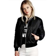 IFIKK Blazer Siyah Rahat Kadın Ceket