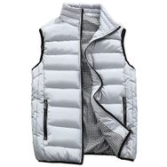 IFIKK Gilets Gri Kapitone Erkek Ceket