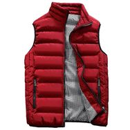 IFIKK Gilets Kırmızı Kapitone Erkek Ceket