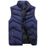 IFIKK Gilets Mavi Kapitone Puffer Erkek Ceket
